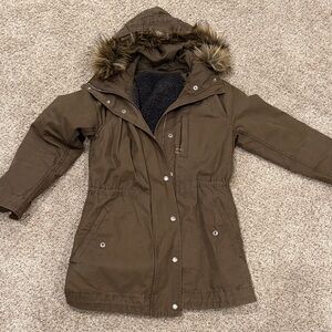 GAP Utility style coat removable fleece  liner